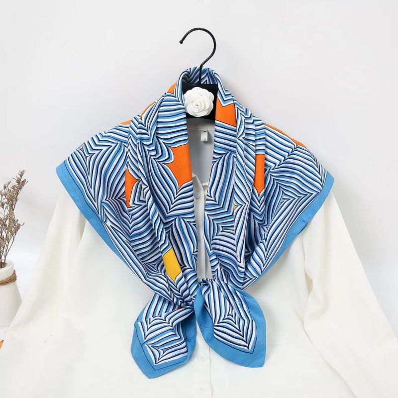 90cm Square Scarf High Quality - Scarf Silk Square 리뷰 및 가격
