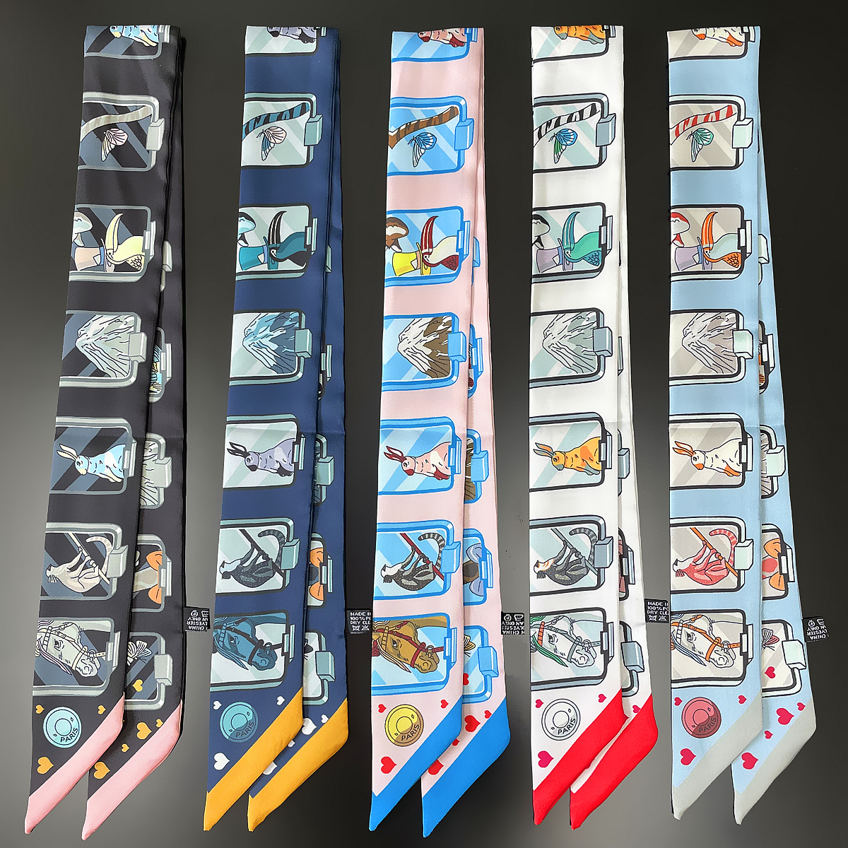 Brand Design Twill 100% Silk S - Scarf Silk Square 리뷰 및 가격