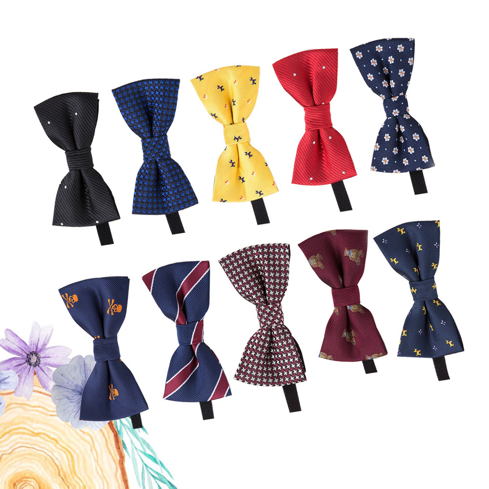 10Pcs Kids Bow Tie Set Pre-Tie - Bow Tie Pre Tied 리뷰 및 가격
