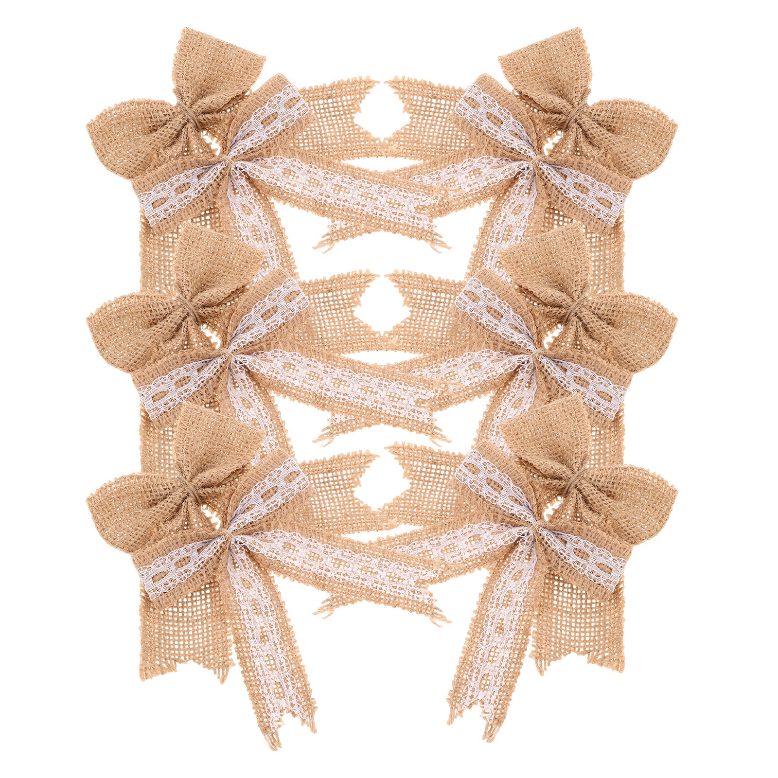 12Pcs Elegant Burlap Christmas - Bow Tie Pre Tied 리뷰 및 가격