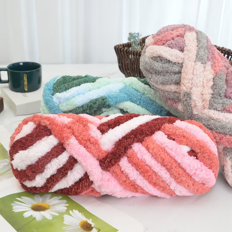 Cat Tail Yarn, Extra Thick Ice - Woven Scarf Blanket 리뷰 및 가격