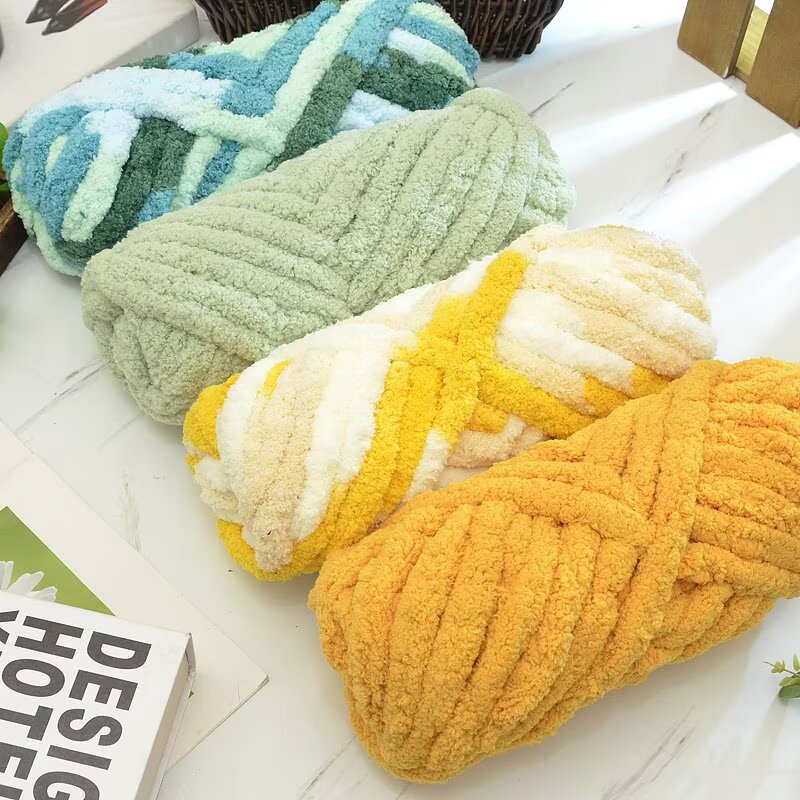 Cat Tail Yarn, Extra Thick Ice - Woven Scarf Blanket 리뷰 및 가격