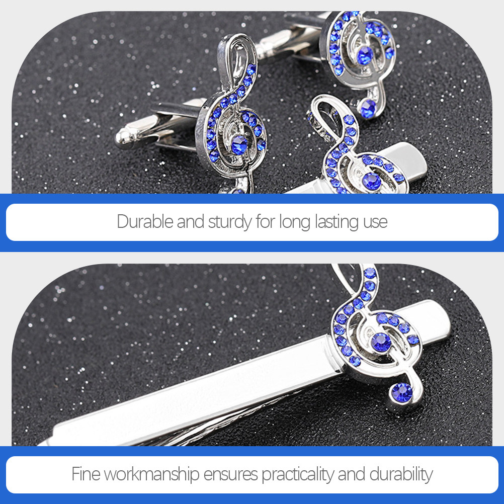 1Set Business Shirt Cufflinks  - Tie Bar Set Gift 리뷰 및 가격