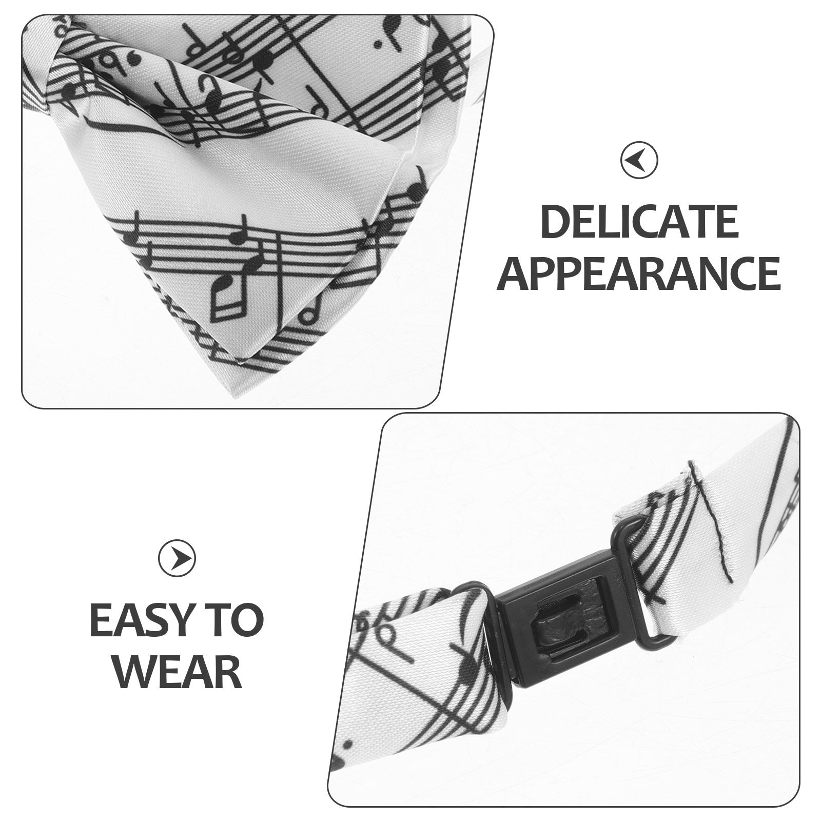 3pcs Piano Theme Bow Tie Pre-T - Bow Tie Pre Tied 리뷰 및 가격