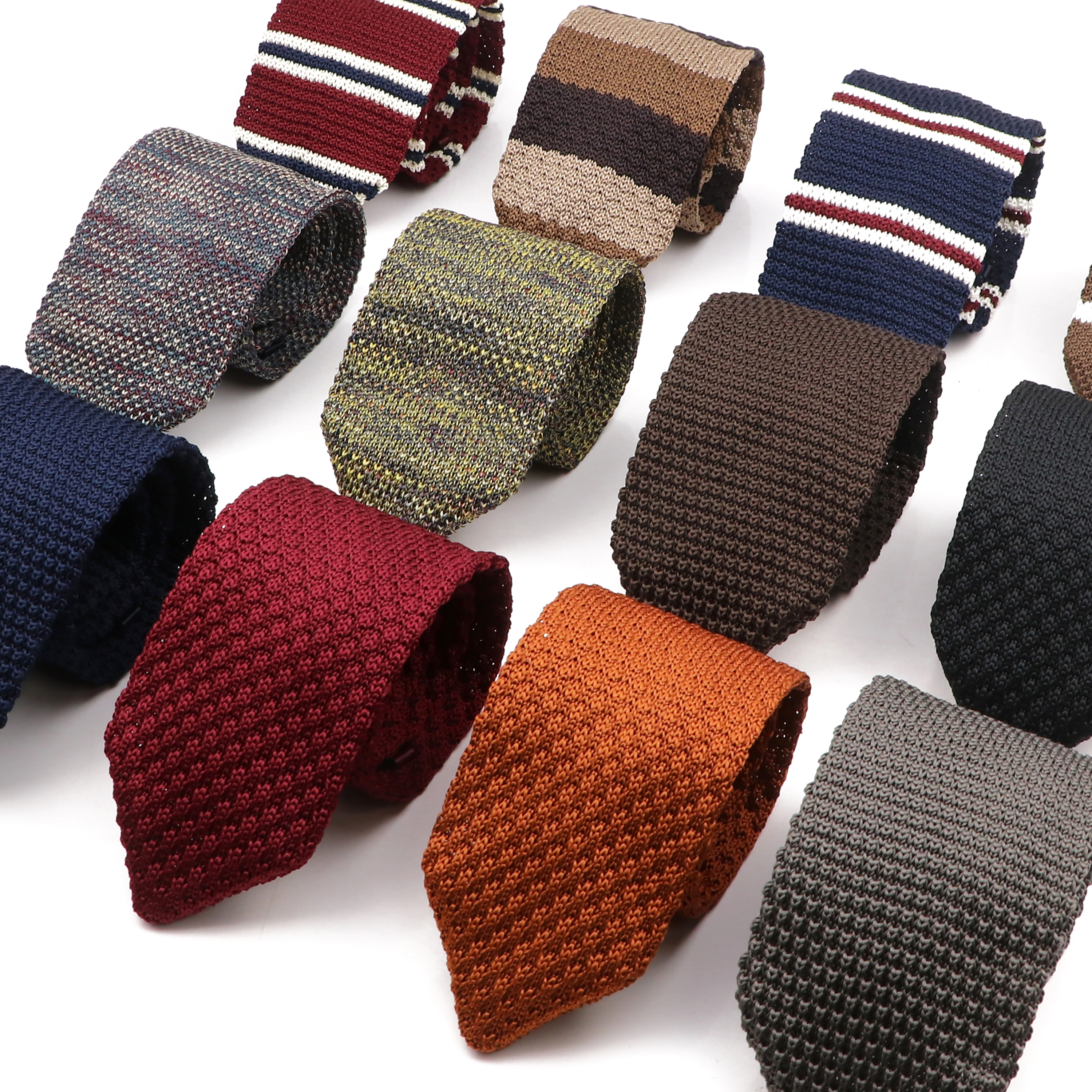 New Mens Knitted Ties Classic  - Skinny Tie Men 리뷰 및 가격