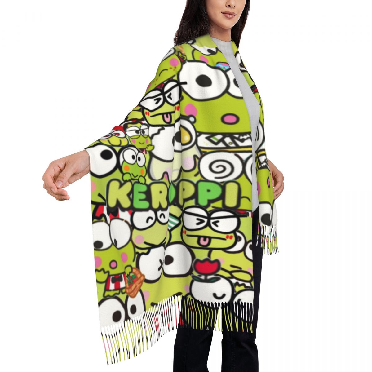 Kero Kero Keroppis Winter Scar - Pashmina Wrap Large 리뷰 및 가격