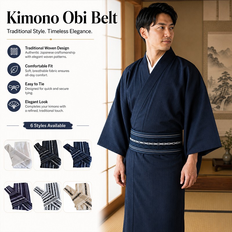 200cm Japanese Kimono Obi Belt - Bow Tie Pre Tied 리뷰 및 가격