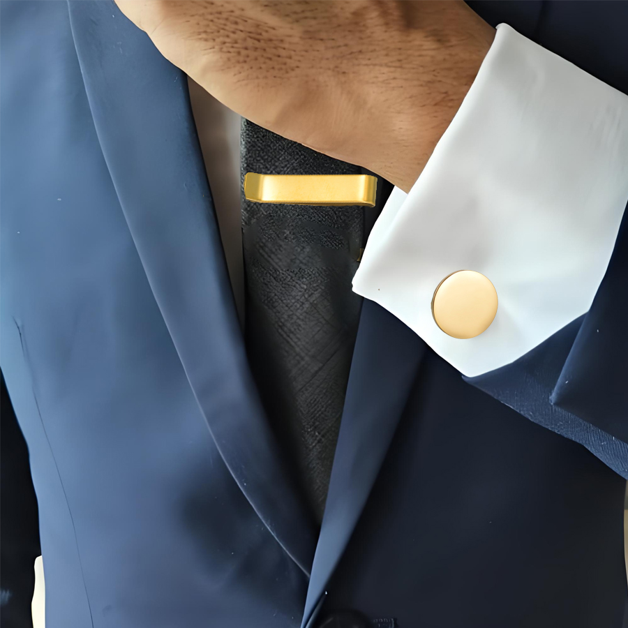 Freeteeme New Fashion Cufflink - Tie Bar Set Gift 리뷰 및 가격