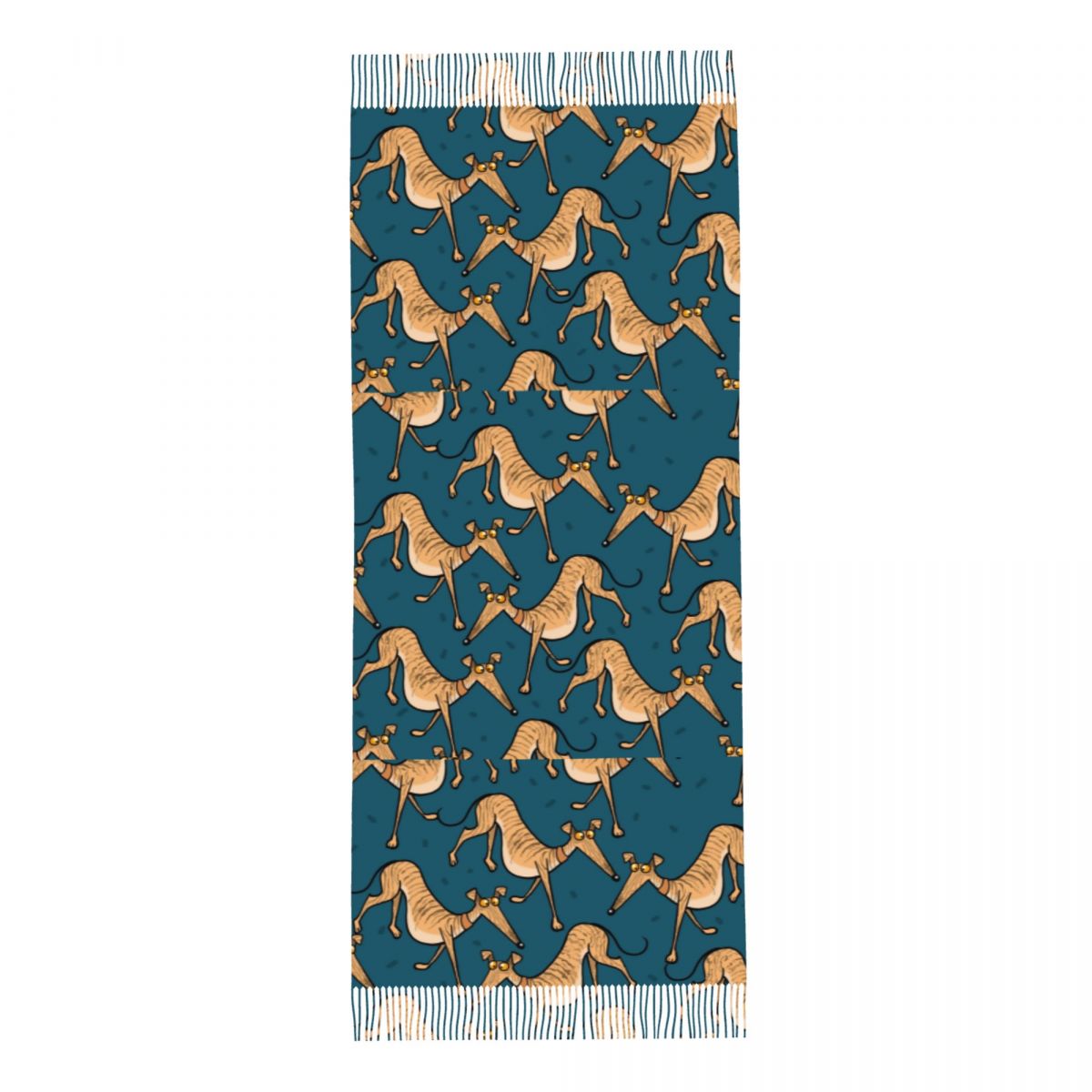 Greyhound Whippet Lurcher Dog  - Pashmina Wrap Large 리뷰 및 가격