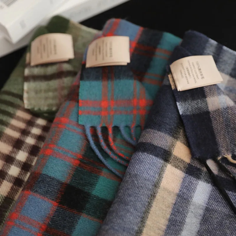 High Quality 100% Wool Scarf M - Muffler Men Wool 리뷰 및 가격