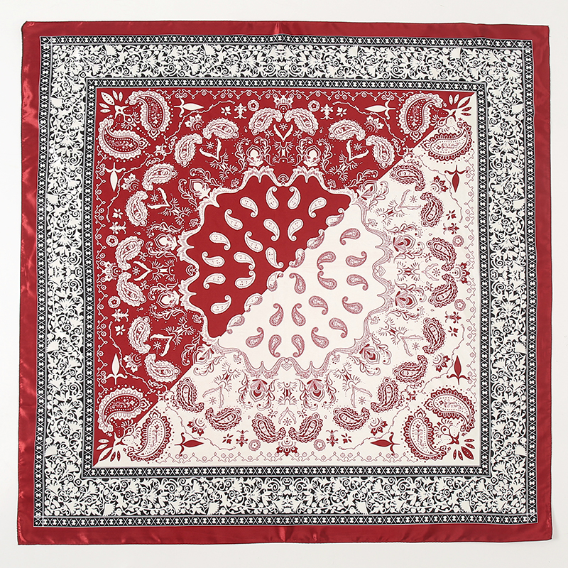 Satin Square Scarf Women Musli - Head Wrap Turban 리뷰 및 가격
