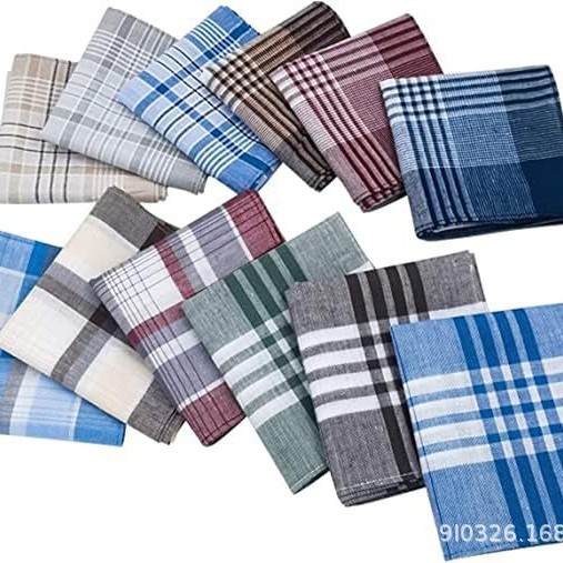Men's Handkerchiefs 100% Cotto - Handkerchief Cotton Men 리뷰 및 가격