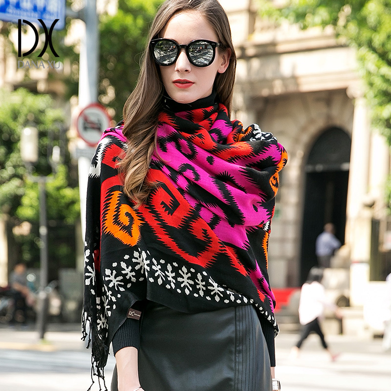 Fashion Scarves and Shawls Wom - Pashmina Wrap Large 리뷰 및 가격