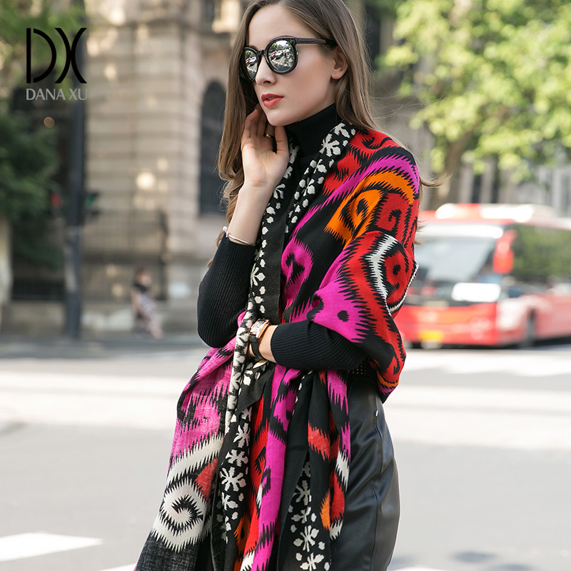 Fashion Scarves and Shawls Wom - Pashmina Wrap Large 리뷰 및 가격