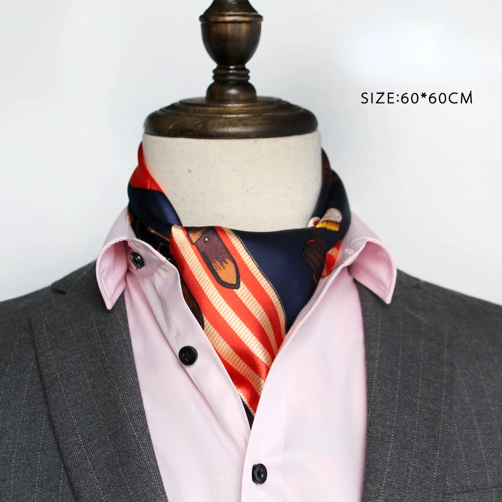 British Men's Silk Scarf Small - Bandana Cotton 리뷰 및 가격