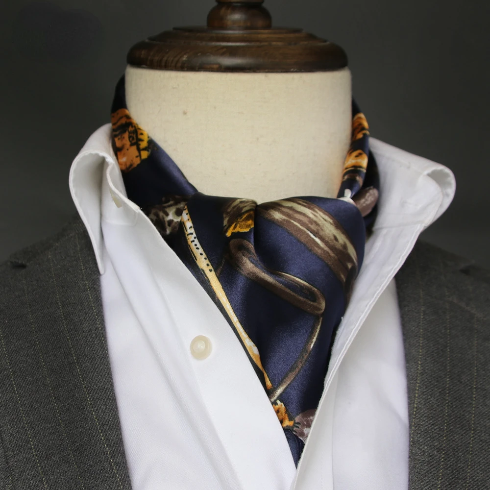 British Men's Silk Scarf Small - Bandana Cotton 리뷰 및 가격
