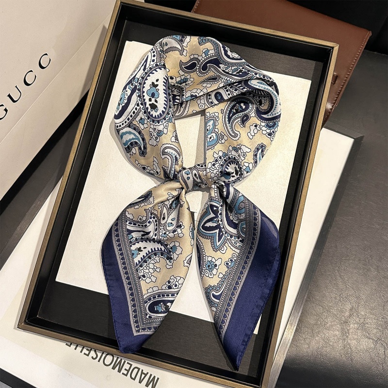 Luxury Satin Square Scarf Pais - Head Wrap Turban 리뷰 및 가격