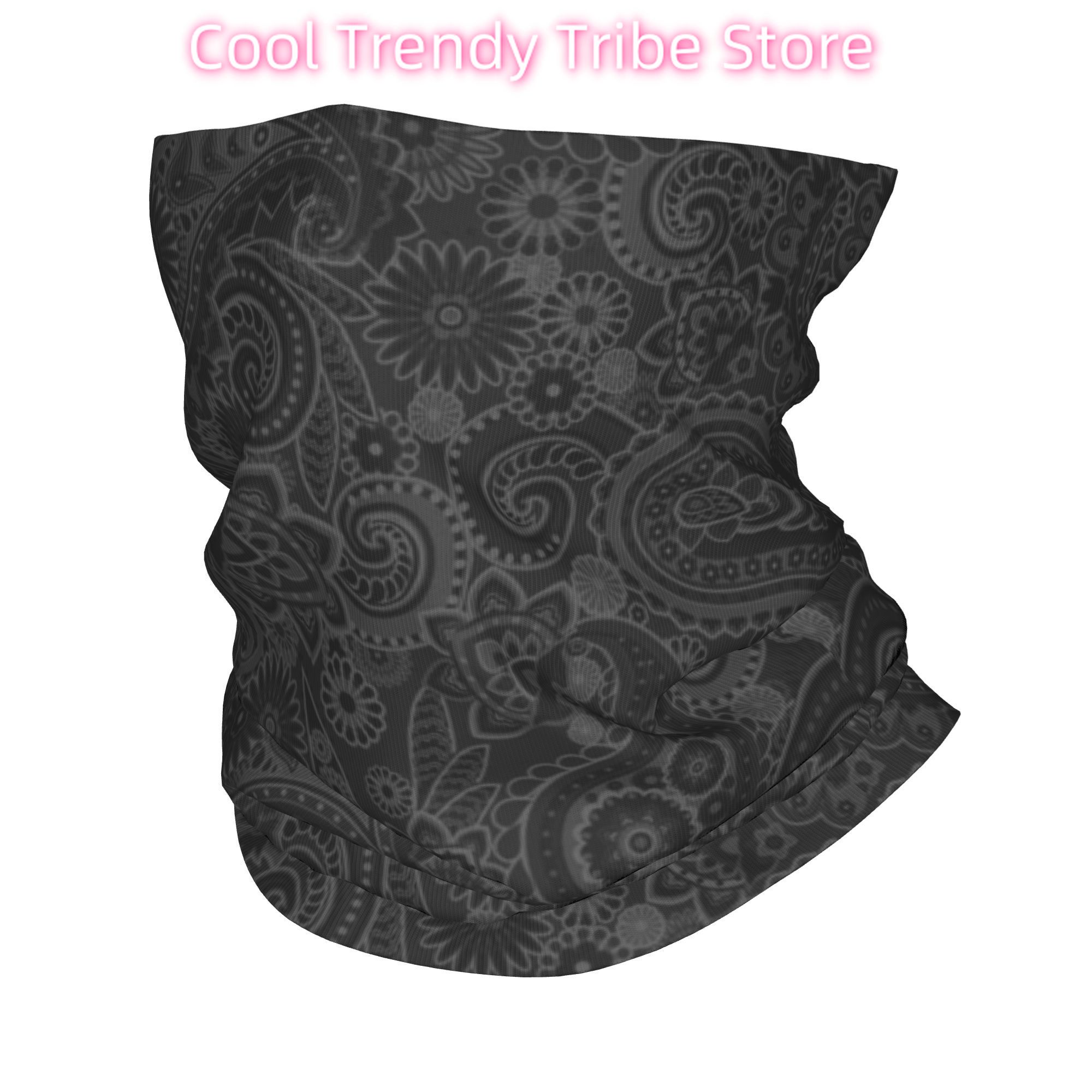 Custom Paisley Chicano Bandana - Neck Warmer Tube 리뷰 및 가격
