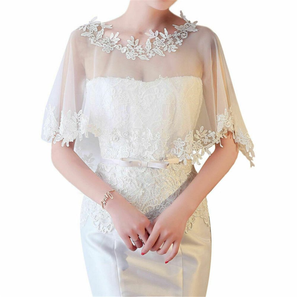 Fashion Elegant Lace Shawl Bri - Stole Wedding Shawl 리뷰 및 가격