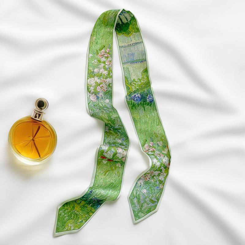 Prints Long Hairband Skinny Ne - Face Scarf Mask 리뷰 및 가격