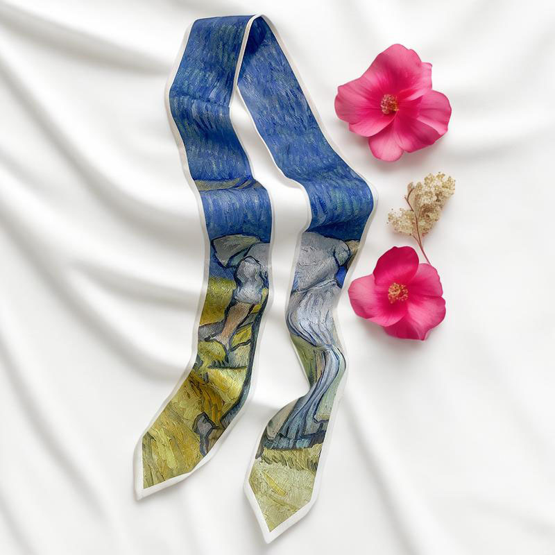 Prints Long Hairband Skinny Ne - Face Scarf Mask 리뷰 및 가격