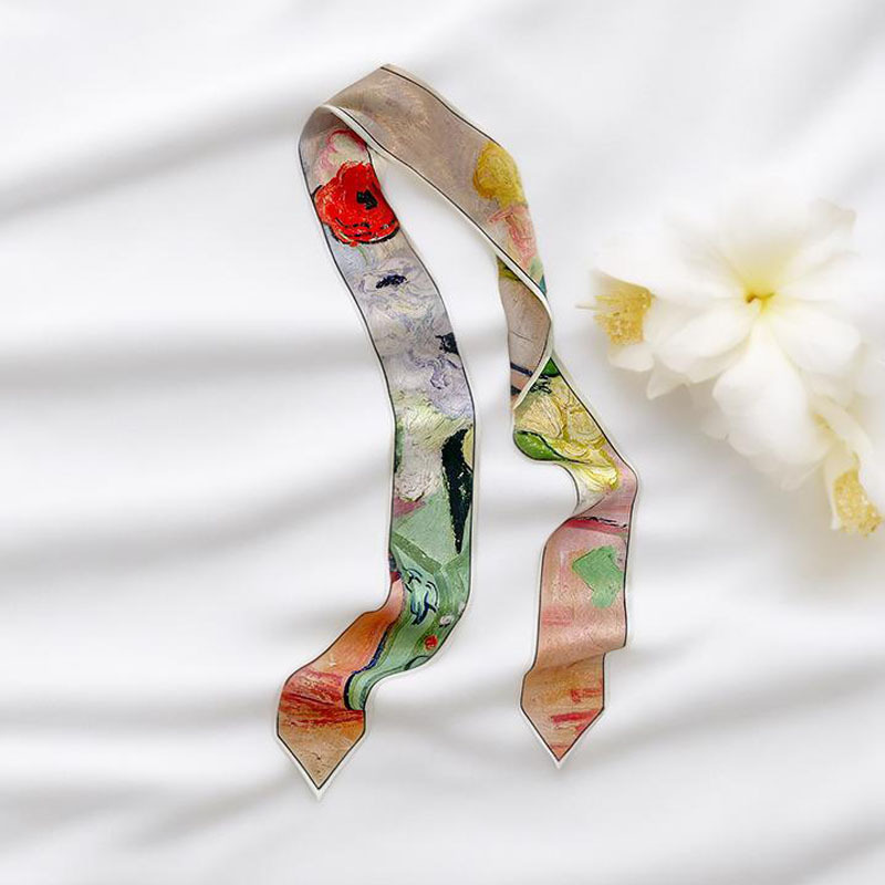 Prints Long Hairband Skinny Ne - Face Scarf Mask 리뷰 및 가격