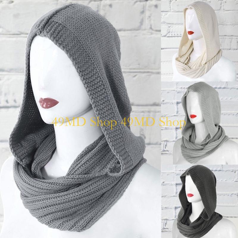 49MD Winter Hat for Women Hood - Infinity Scarf Knit 리뷰 및 가격