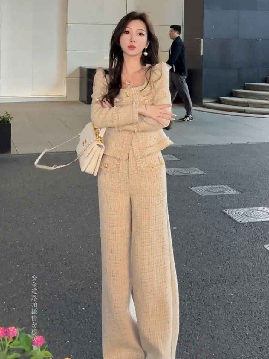 2024 Winter Women's Fashion an - Pocket Square Set 리뷰 및 가격