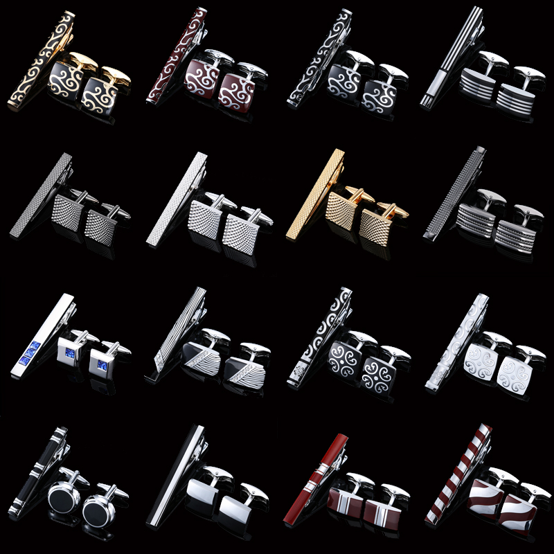 High quality cuff and tie clip - Tie Bar Set Gift 리뷰 및 가격
