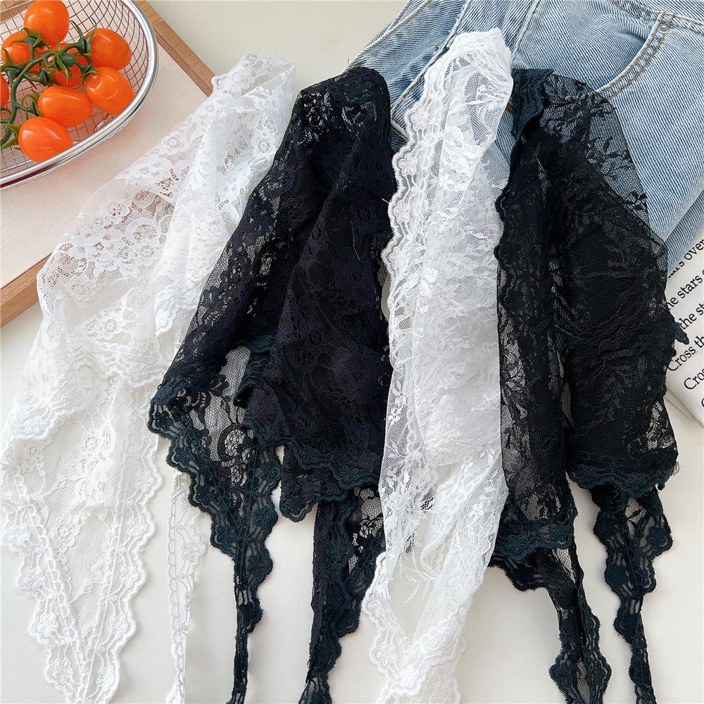 Vintage Lace Scarf Triangle Ne - Ascot Neck Scarf 리뷰 및 가격