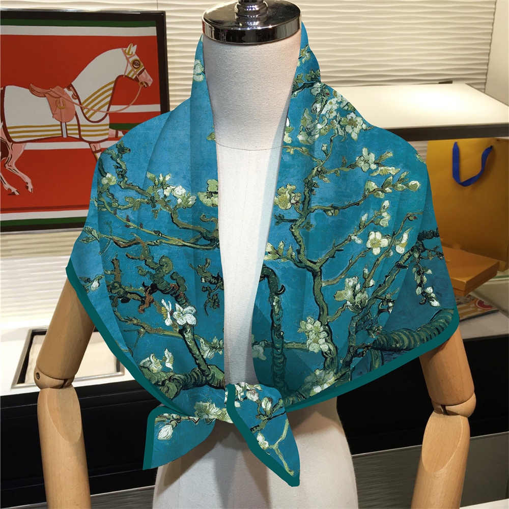 90CM Hot Sell Twill Silk Scarf - Scarf Silk Square 리뷰 및 가격