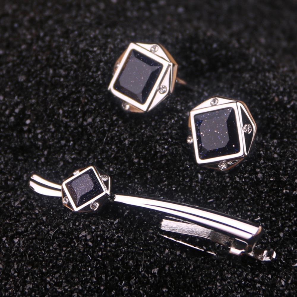 A Set Men's Tie Clip Groom Tux - Tie Bar Set Gift 리뷰 및 가격