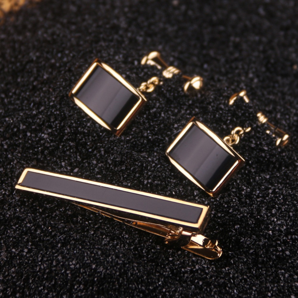A Set Men's Tie Clip Groom Tux - Tie Bar Set Gift 리뷰 및 가격