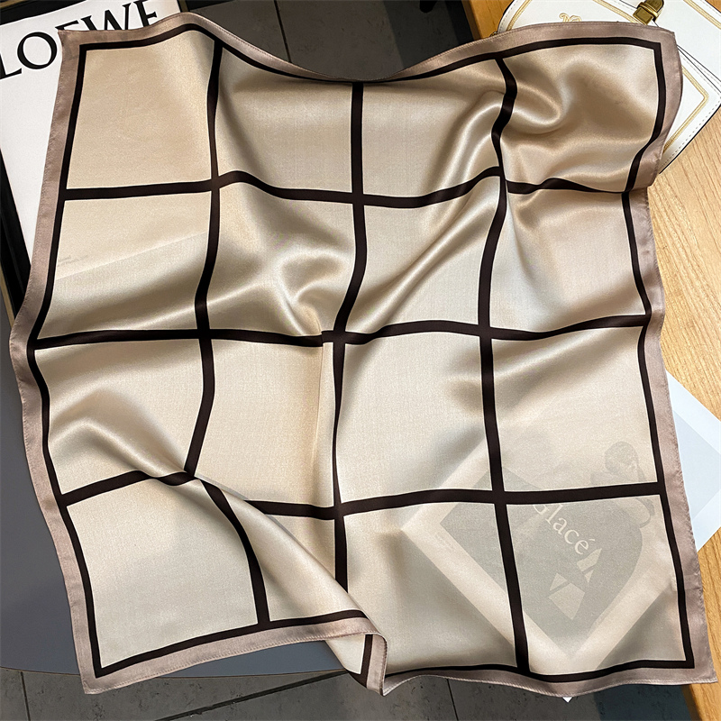 100% Real Silk Scarf New 70CM  - Scarf Silk Square 리뷰 및 가격